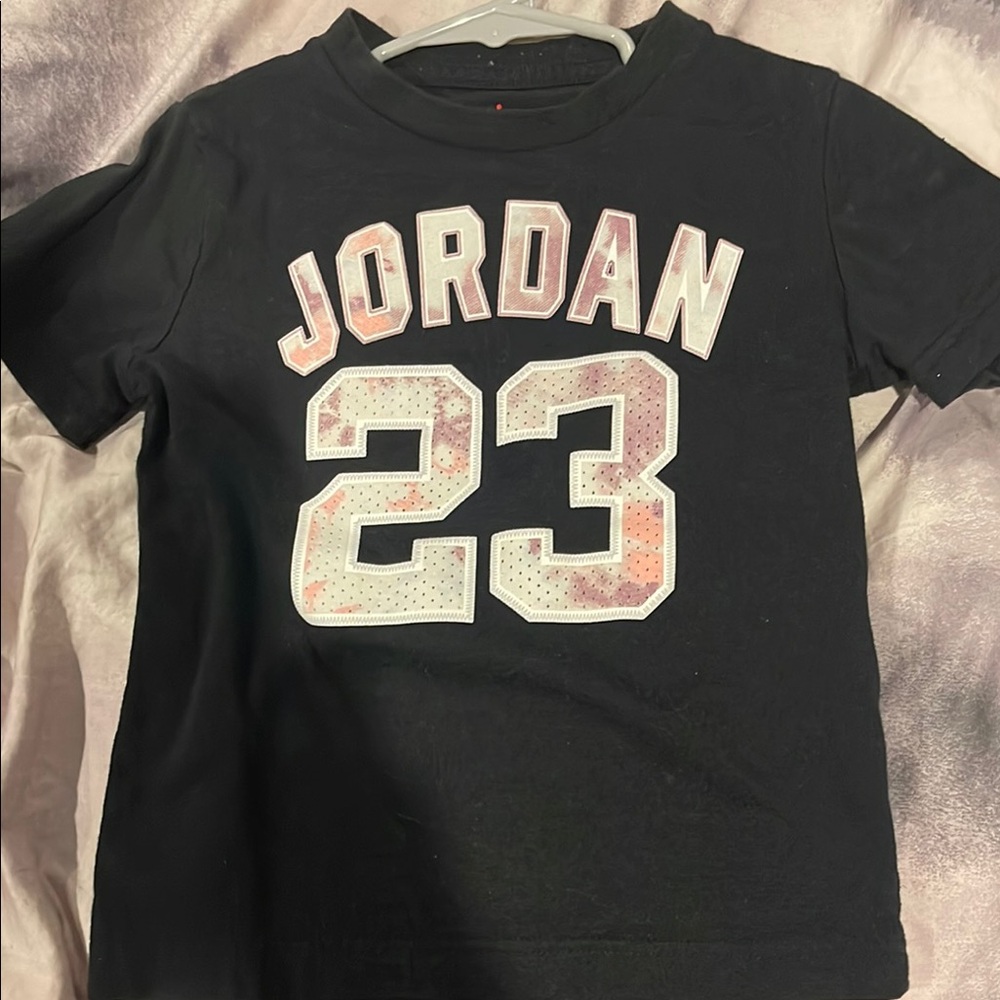 Jordan Kids Black Tee Shirt